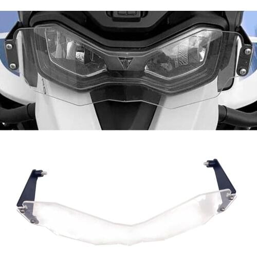 Motorcycle Headlight Cover Guard Grille Cover Light Bracket Replacement for Triumph Tiger 900/Rally/GT PRO