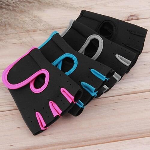 Sport Fitness Cycling Gym Weightlifting Half Finger Gloves Exercise Glove