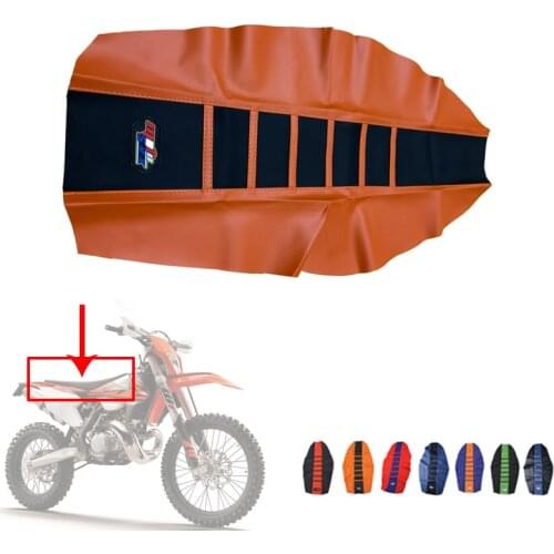 Universal Rubber Vinyl Gripper Soft Seat Cover For KTM SX XC EXC XC-W SX-F 85 105 125 150 200 250 300 350 450 500 525 Dirt Bike