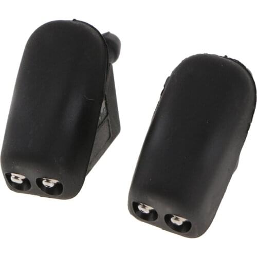 1 Pair Windshield Washer Fluid Spray Jet Nozzle for Ford for Focus for Mondeo S-MAX