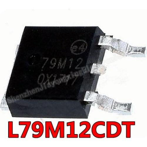 10PCS/LOT L79M12CDT 79M12 TO-252 79M12G 12V New original spot hot sale