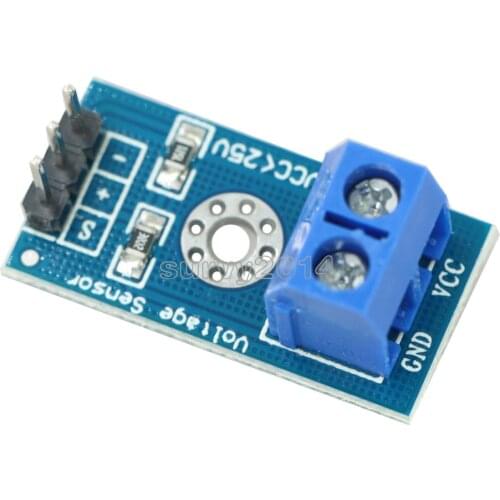 10PCS DC 0-25V Standard Voltage Sensor Module Test Electronic Bricks Smart Robot for arduino Diy Kit