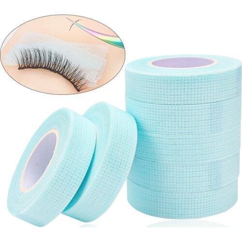 24 Rolls Non-Woven False Eyelash Extension Tape Anti-Allergy Easy Tear Eye Tapes For Grafting Fake Lash Eyeliner Make Up Tools