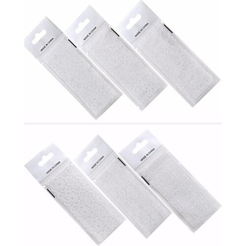 3D DIY Strip Lace Flower Nail Polish Decoration Design White Lace Nail Sticker Nail Art Tools For Women Beauty 9pcs L0001