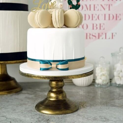 6 Inch Cake Stands for Wedding Party Cake Decoration High Feet Cupcake Cake Plates for Kids Birthday Cake Supplies Bakeware