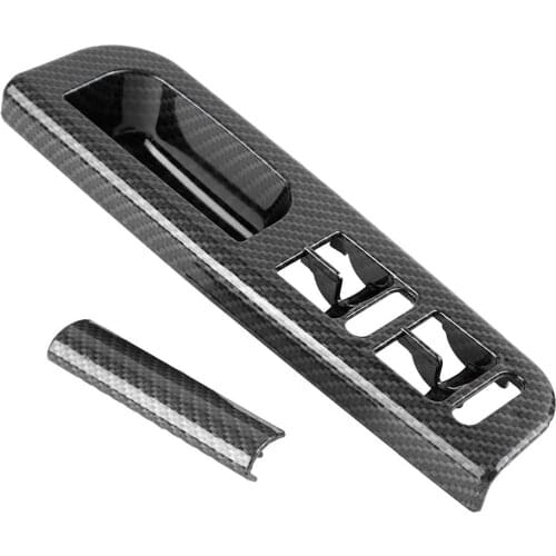Car Auto Electric Power Window Switch Panel for VW Golf TDI Jetta Mk4 Passat B5 1998-2004 Carbon Fiber Pattern Plastic