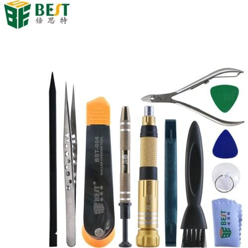 BST8911A 13 in 1 Multi-Function Tools Set Electronic Screwdriver Bits Shenzhen Mobile Phone Repair Kit