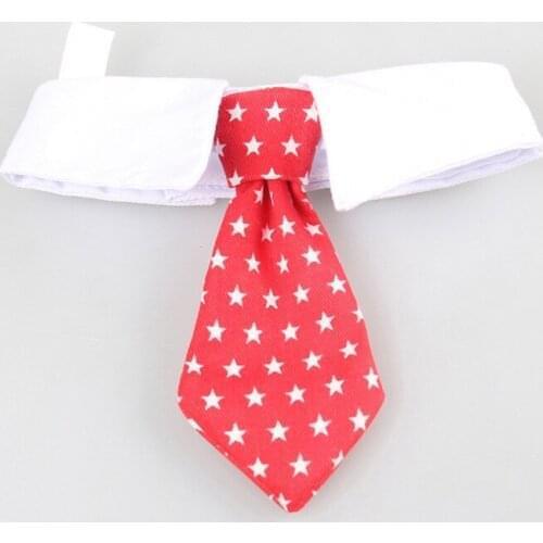 Pet Tie British Style Dog Tie Cute Pets Gentleman Necktie Striped Tide Cat Dog Four Seasons Pure Cotton Ties