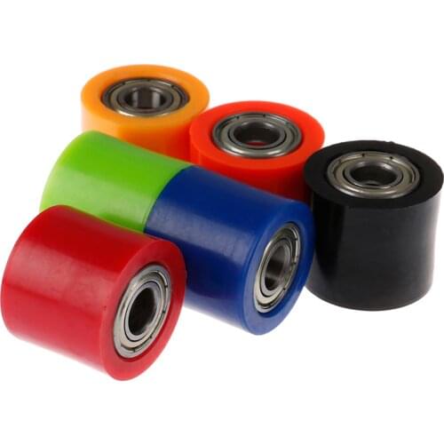 Hot sale 10mm Drive Chain Roller Pulley Wheel Slider Tensioner Wheel Guide For Street Bike 32 x 28mm