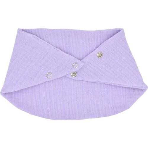 Cotton Gauze Scarf Bib Organic Cotton Bib Drool Scarf Baby Bandana Scarf Bibs Q1FE