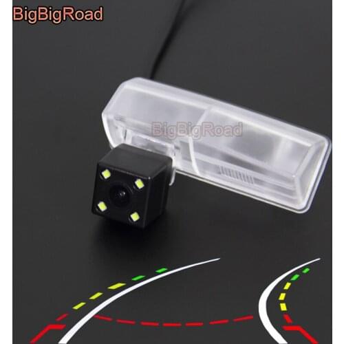 BigBigRoad Car Intelligent Dynamic Trajectory Tracks Rear View Camera For lexus RX200 RX350 RX450 RX 200 350 450 2016 / ct200h