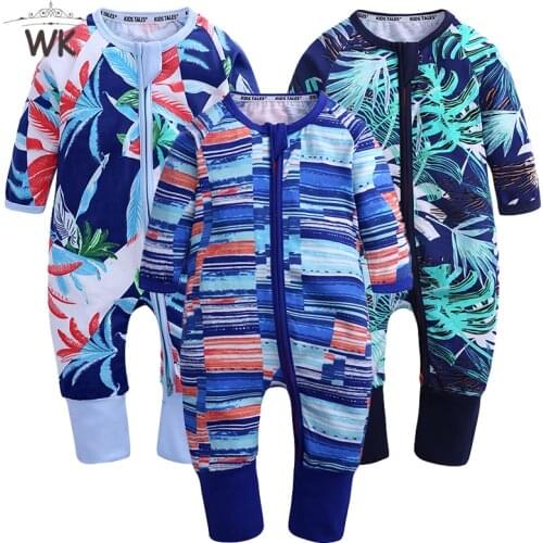 2019 Kids Tales 3pcs / set infant spring autumn Romper Cartoon animal Baby Romper cotton baby boy clothing baby jumpsuits JP-400