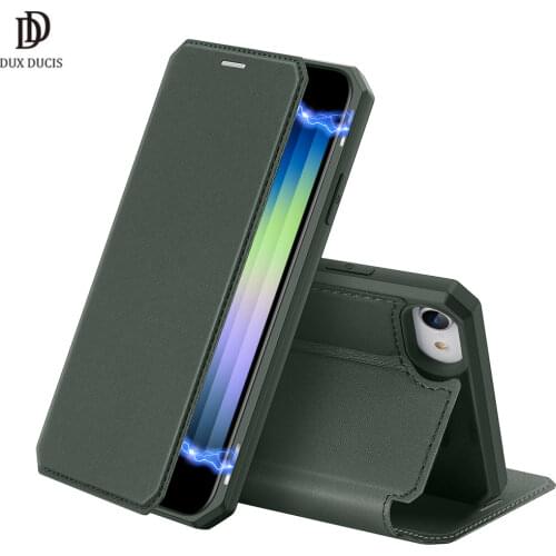 For iphone SE 2020 IOS SE 2020 DUX DUCIS Skin X Series Leather Wallet Case Flip Case Magnetic Closure Super Fashion Top PU+TPU