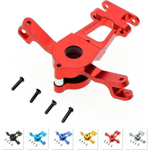 Mayitr 1pc Aluminum Alloy Steering Assembly With Screws Kit For E-REVO 2.0 Summit RC Car Parts Accessories