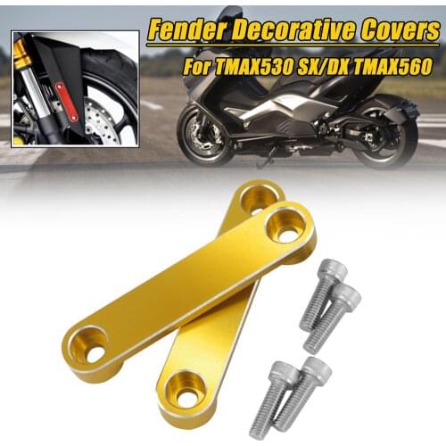 Motorcycle Modified Front Axle Plate Cover Fender Decorative Covers For Yamaha TMAX530 SX DX 2015-2019 TMAX560 T-MAX560 TMAX 530