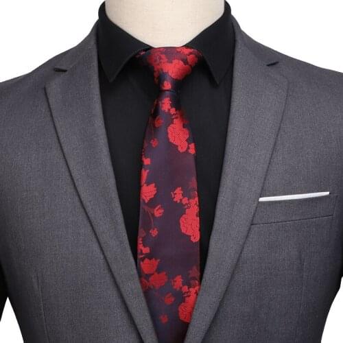 SHENNAIWEI 7cm gravatas para homens neckties for men tie jacquard Striped corbatas