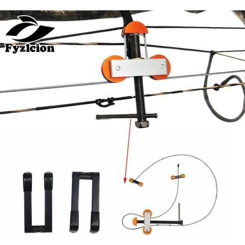 Hunting Crossbow Bow Opener Durable Metal Portable Compound Bow Press Quad Bracket Set