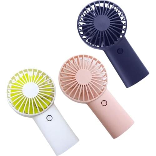 Portable Handheld Fan 4000mah Mini Air Cooler USB Rechargeable Small Personal 425B