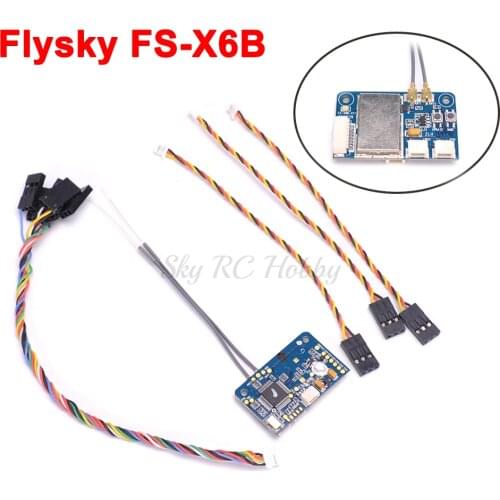 Original Flysky FS-X6B FS X6B 2.4G PPM i-BUS 6CH Receiver For Rc Quadcopter FS-I6X FS-i4 FS-i6 FS-i6S Transmitter