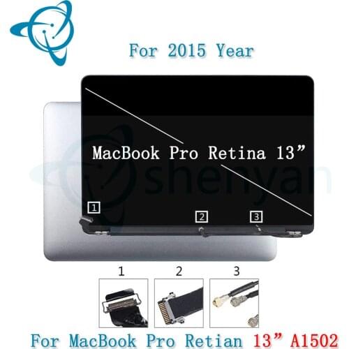 Early 2015 100% Genuine for Macbook Pro Retina 13.3'' A1502 LCD Display Screen Full Complete Assembly MF839 MF841 EMC2835