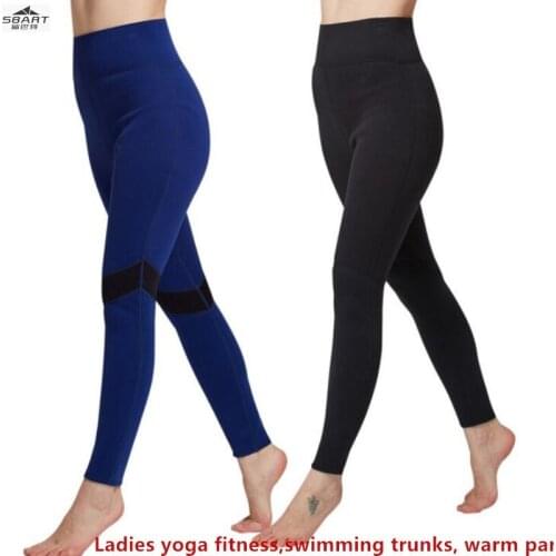 Sbart 807 2MM ladies yoga fitness swimming trunks sweating burst snorkeling suit diving suit pants slim sporting running tights