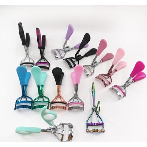 Eyelash Curler Long-lasting Curling Eye Makeup Cosmetic Tools Eyebrow Trimmer Scissors Comb