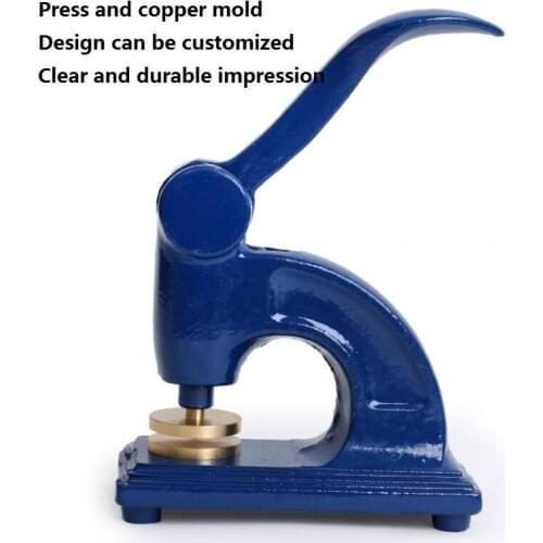 Embossing stamping machine