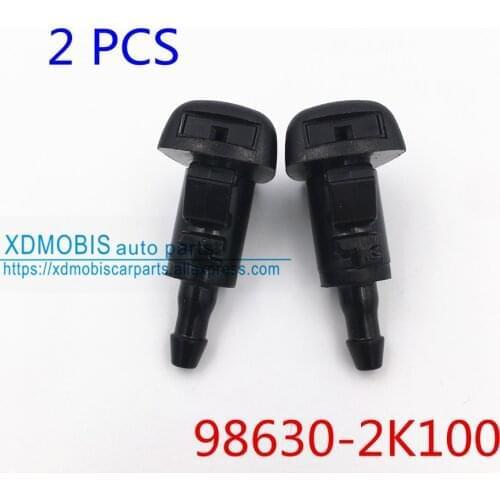 Wiper spray nozzle Front windshield glass nozzle for HYUNDAI IX35 TUCSON 11-18 KONA SONATA TUCSON FUEL 14-17 986302K100