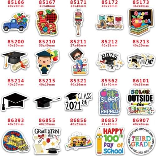 DIY Craft Supplies cartoon character printed flat back planar resins 30 pieces PR85166