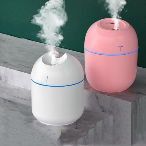 Ultrasonic air humidifier household moisturizing spray bedroom car USB humidifying aromatherapy atomizer small humidifier