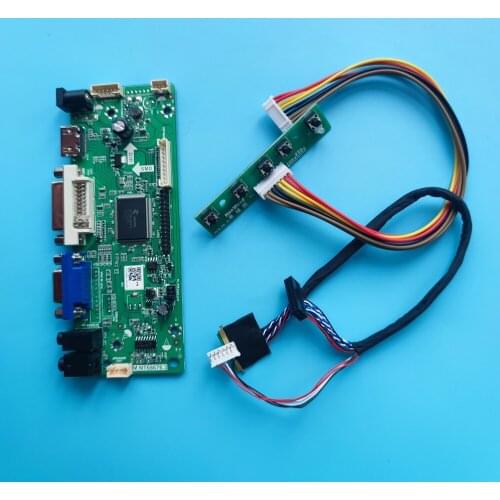 VGA LED LCD DVI Audio Controller board display for 17.3" LP173WD1(TL)(N1)/(TL)(N2)/(TL)(N4)/(TL)(P1) 1600X900 cable card moitor