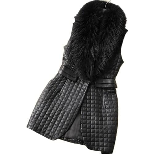 Vinieer Women's Leather Vests