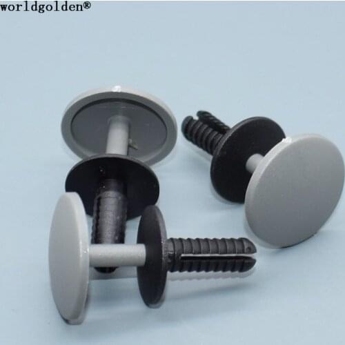 Worldgolden 100pcs auto fasteners Push-Type Retainer for VW, Audi