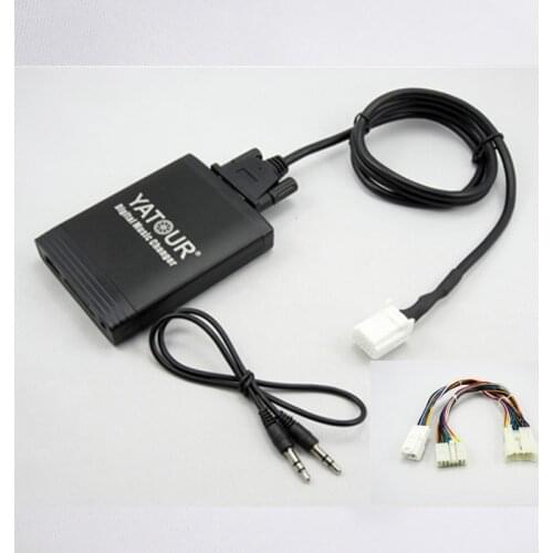 Yatour yt-m06 Car Audio for 1998-2002 Toyota Harrier /Lexus RX300 With YT-SBY cable Digital Music Changer USB SD AUX Adapter