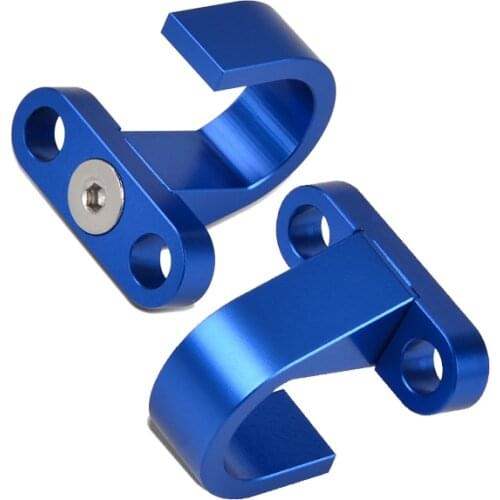 Billet Rear Brake Line Cable Clamp Holder Hose Mount For YAMAHA YZ80 YZ85 YZ125 YZ250F YZ250X YZ400 YZ426F YZ450F YZ450FX TTR250