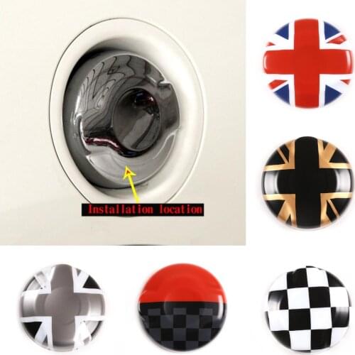 1 Piece ABS Car Fuel Tank Decorative Cover Accessories Casing Styling Shell 8 Type Chioced For Mini Cooper F54 F55 F56
