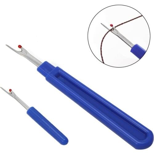 2PCS Seam Ripper Thread Unpicker Stitch Sewing Tool Craft Plastic Handle Blue jun28