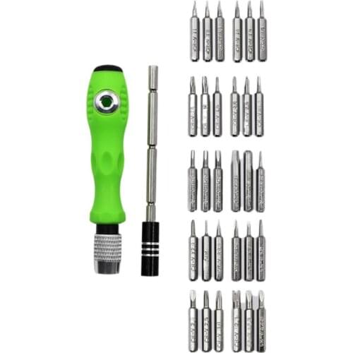 32 in 1 Precise Screwdriver Set Mini Magnetic Bits Kit Phone Laptop Mobile Tool