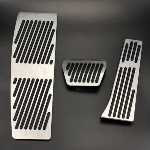 Aluminum Car Styling Footrest Pedal Fuel Gas Brake Pedals Pad Plate For BMW F30 F31 316i 318d 320i 328i 335i F20 New 1 3 series