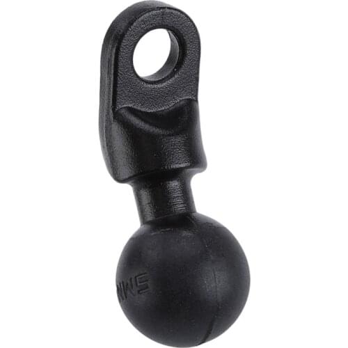 Motorcycle Angled Base W / 10mm Hole 1 '' Inch Ball Head Adapter Work For RAM Mounts For Gopro Camera, Smartphone, For GPS