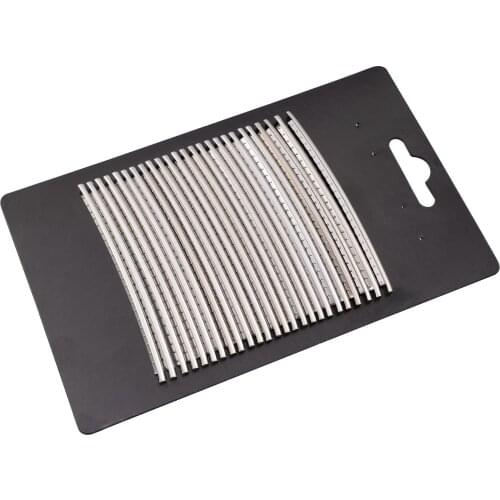 Musiclily Stainless Steel 2.7mm 24 Frets Guitar Fret Wire Set, Chrome