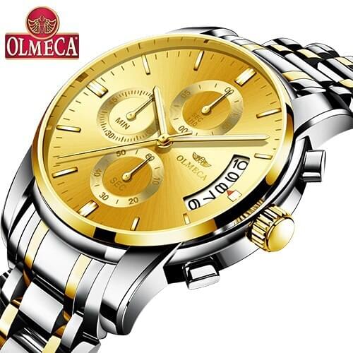 Olmeca Mens Stainless Steel Watch