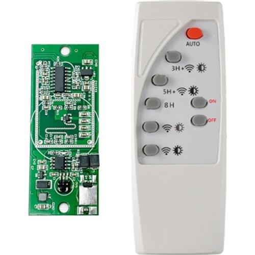 Lithium Battery Circuit Board Radar Induction Solar Lamp Control Panel Board Intelligent Dimming Solar Power Equipment
