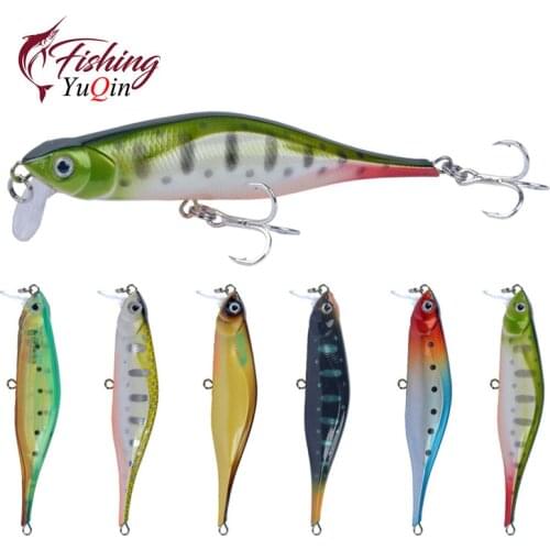 1PCS 10cm 12g Fishing Lure Quality Minnow Lure 3D Eyes Plastic Hard Bait Pesca Artificial Jig Wobblers Crankbait Fishing Bait