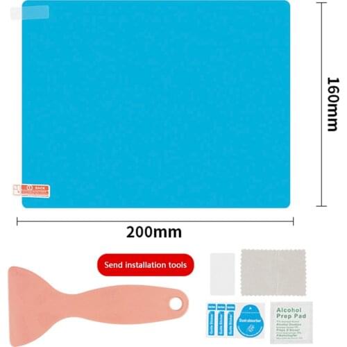 Clear Anti Fog Rainproof Film Universal 2 Pack Rain Shield Side Window Glass Film Car Side Window Protecitve Film