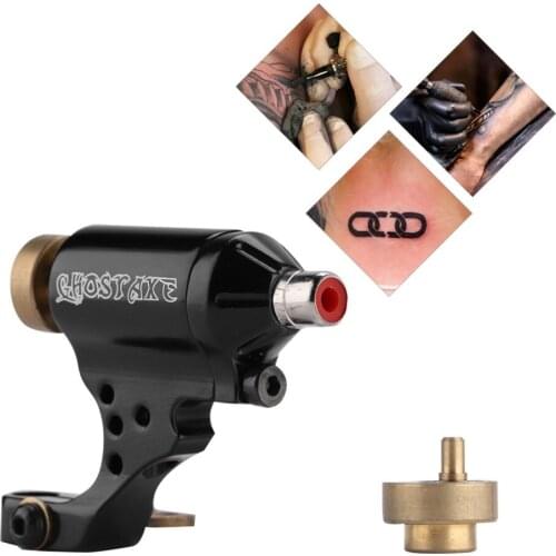 RCA Rotary Tattoo Gun Direct Drived Machine Alloy Permanent Makeup Machine Strong Motor Hollow Cup Tattoo Supply Accessories New