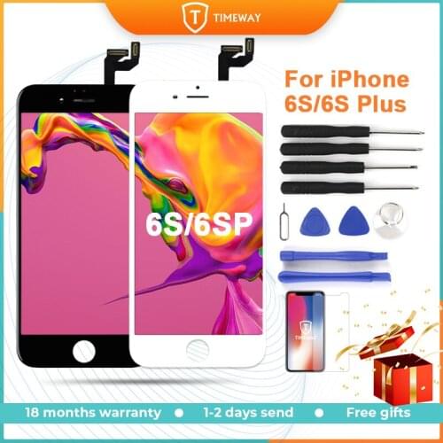 1pcs Premium For iPhone 6s Plus LCD Quality 3D Touch LCD Complete Display Screen Digitizer with Camera Ring Touch Assembly