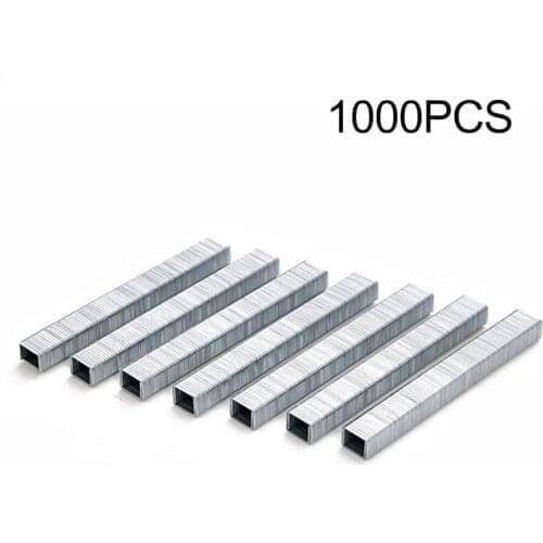 1000Pcs 1008J Door Shaped Staples 11.3*1.2mm Nails For Staple Gun 3-in-1 Stapler Machine Accessories Carpenter Tool