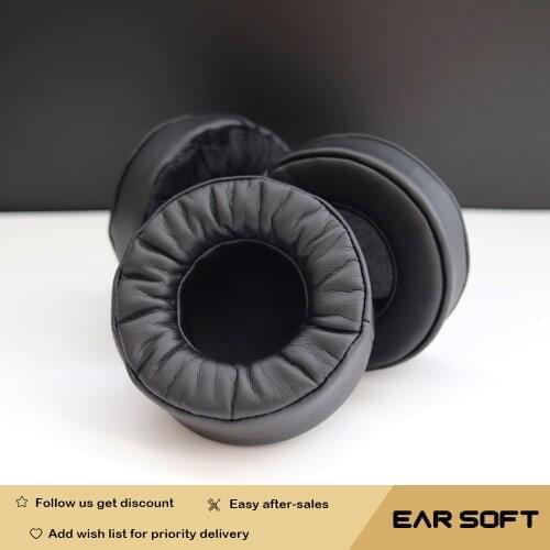 Earsoft Replacement Ear Pads Cushions for Sades A6 parabolics Headphones Earphones Earmuff Case Sleeve Accessories