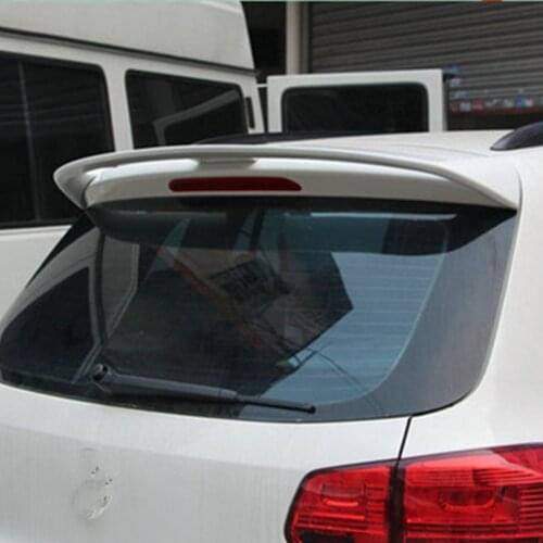 TTVR-II 2012-16 FOR Volkswagen Tiguan Tiguan tail wing ABS plastic with perforated tail paint installation modified paragraph